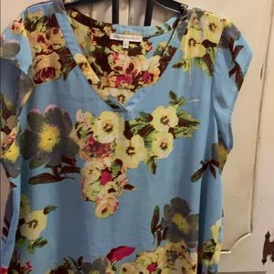 Daniel Rainn floral blouse
